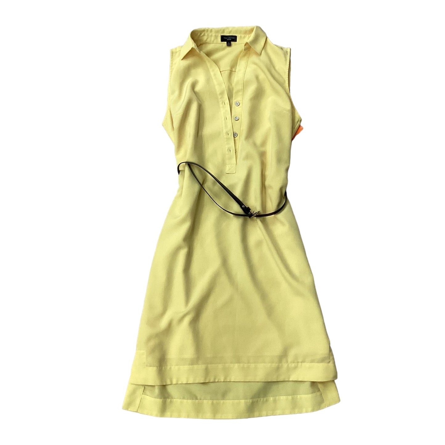 Yellow Dress Casual Midi Limited, Size S