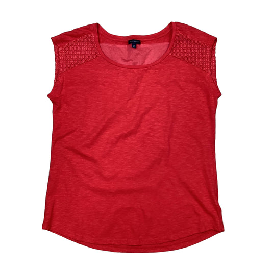 Red Top Sleeveless Talbots, Size S