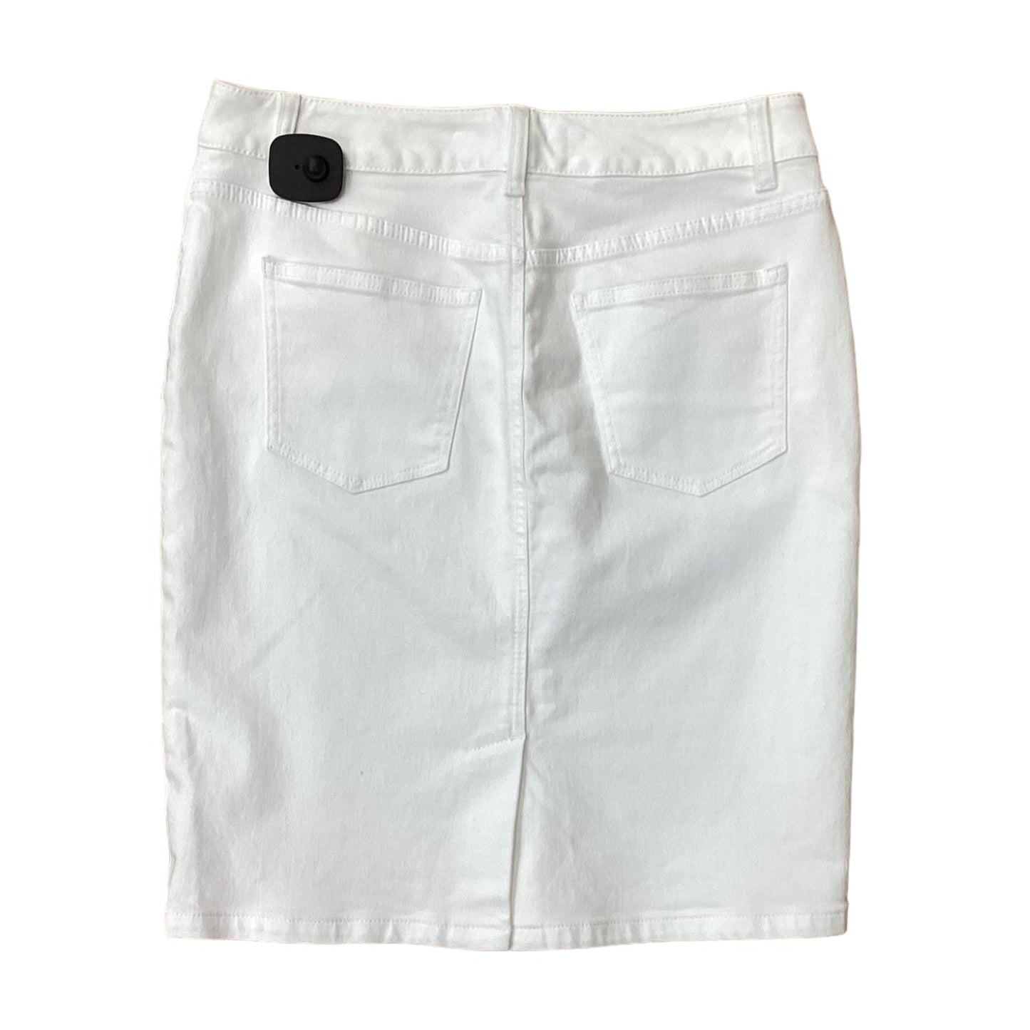 Skirt Mini & Short By Talbots In White, Size: 4