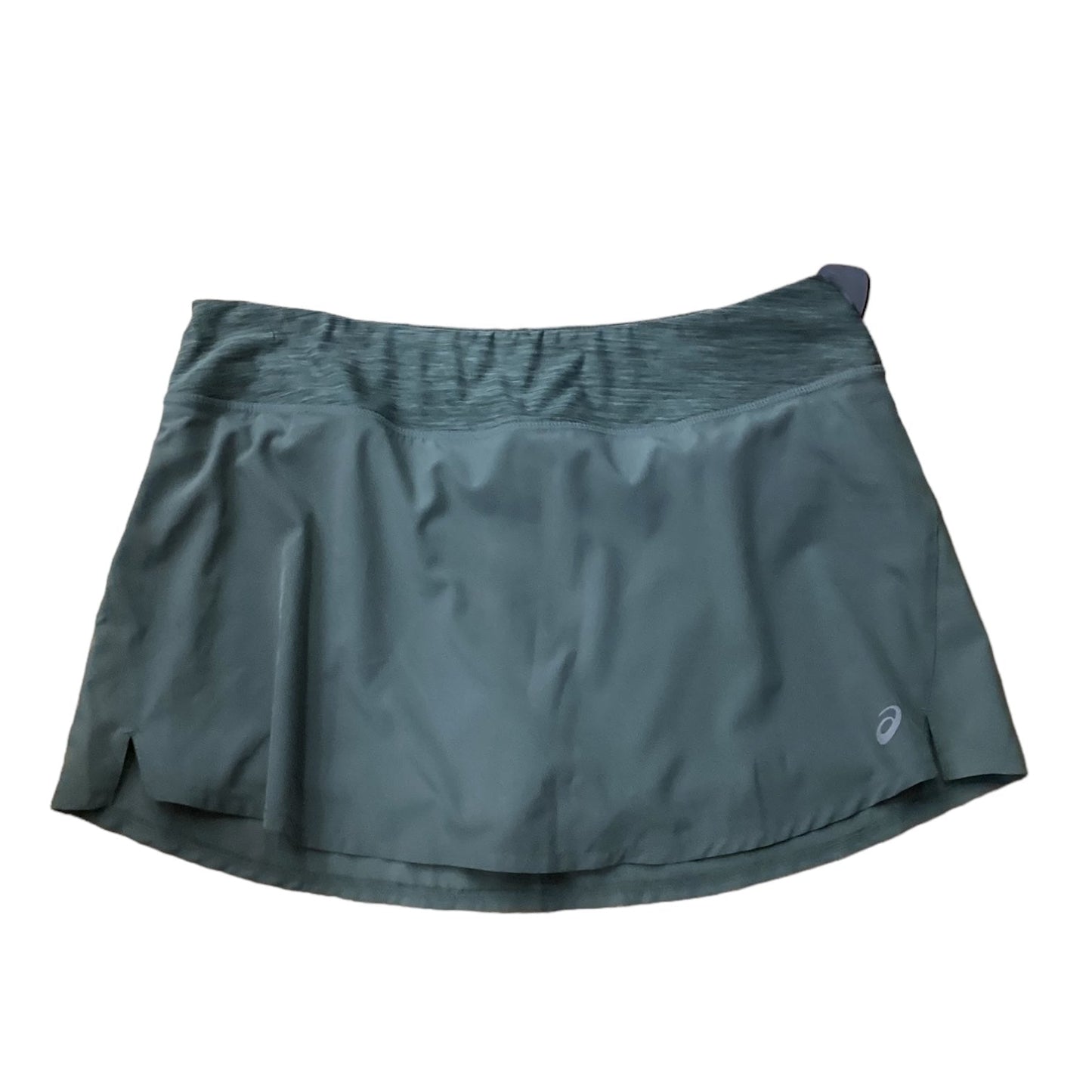 Green Athletic Skort Asics, Size Xl