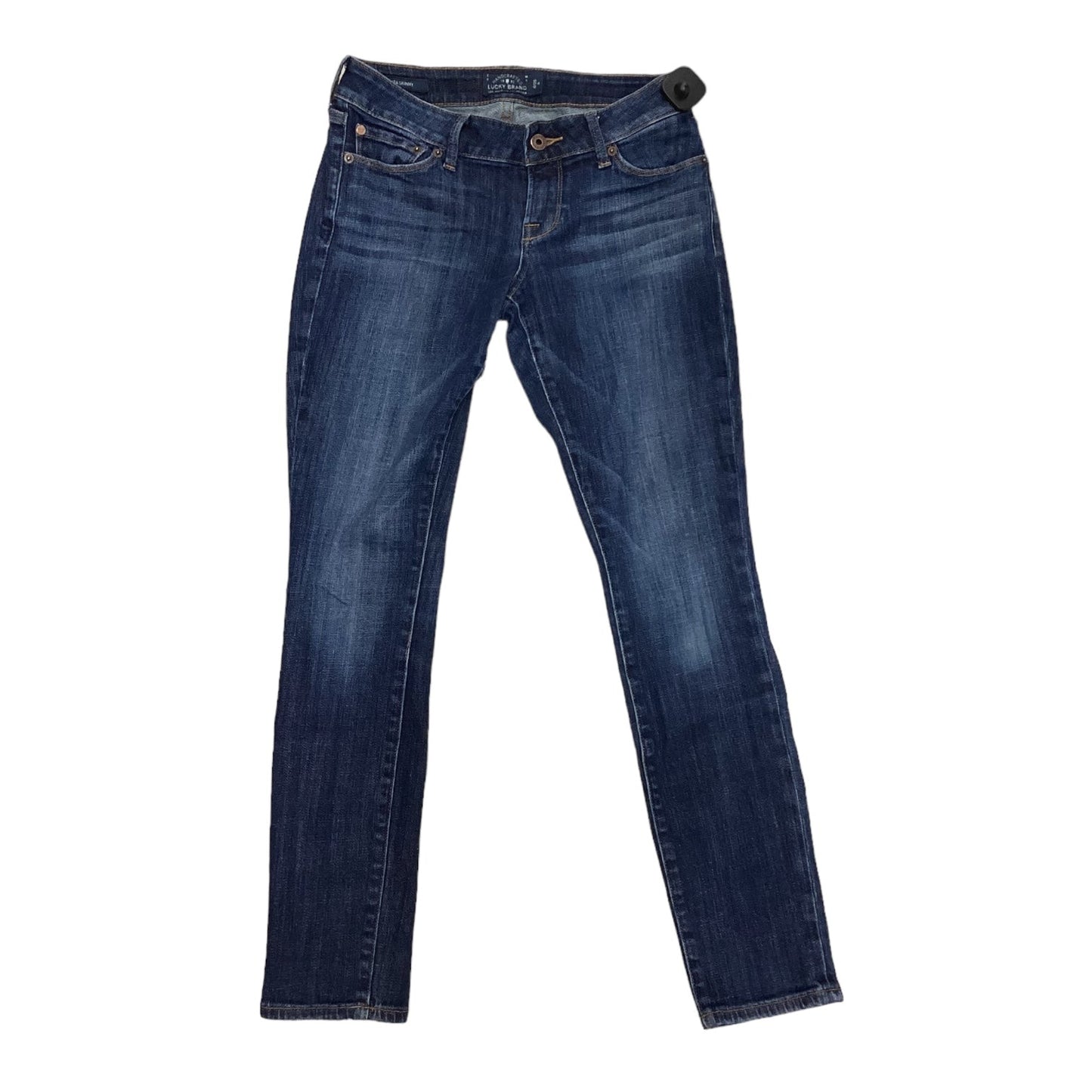 Blue Denim Jeans Straight Lucky Brand, Size 4