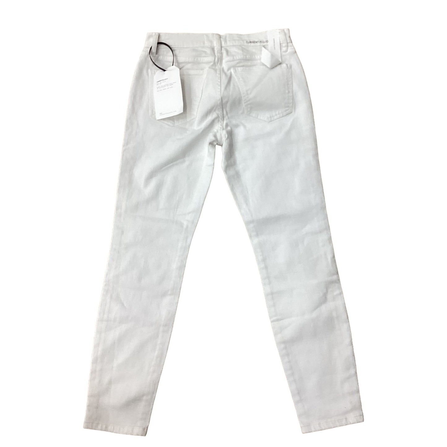 White Jeans Designer Current/elliott, Size 4