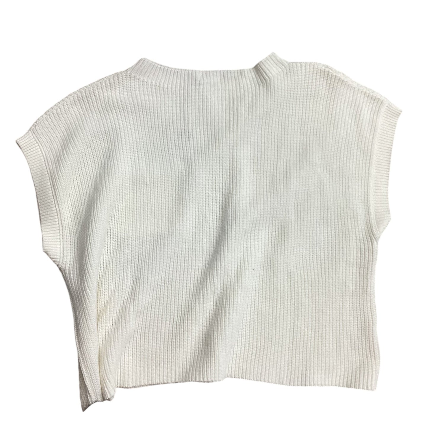 Sweater By Clothes Mentor In Cream, Size: 2x