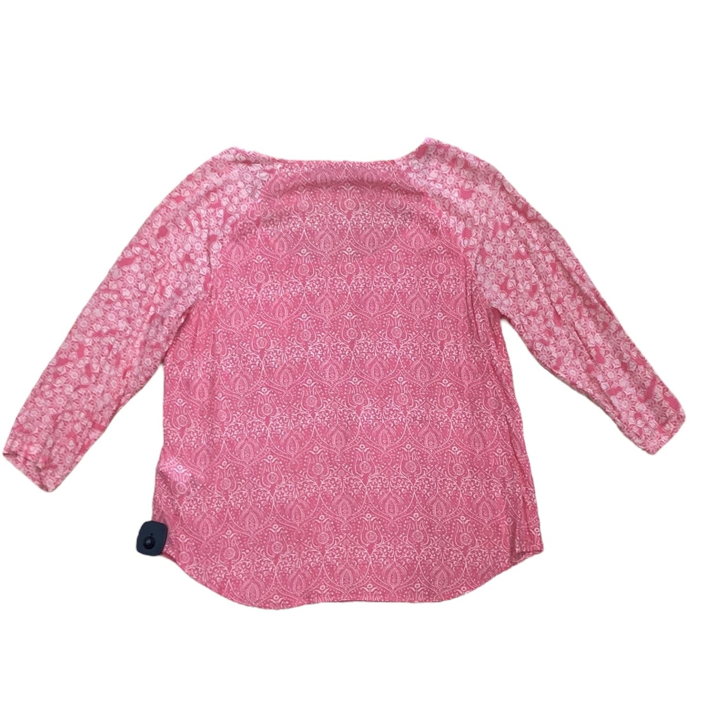 Top Long Sleeve Designer By Lucky Brand In Pink, Size: M