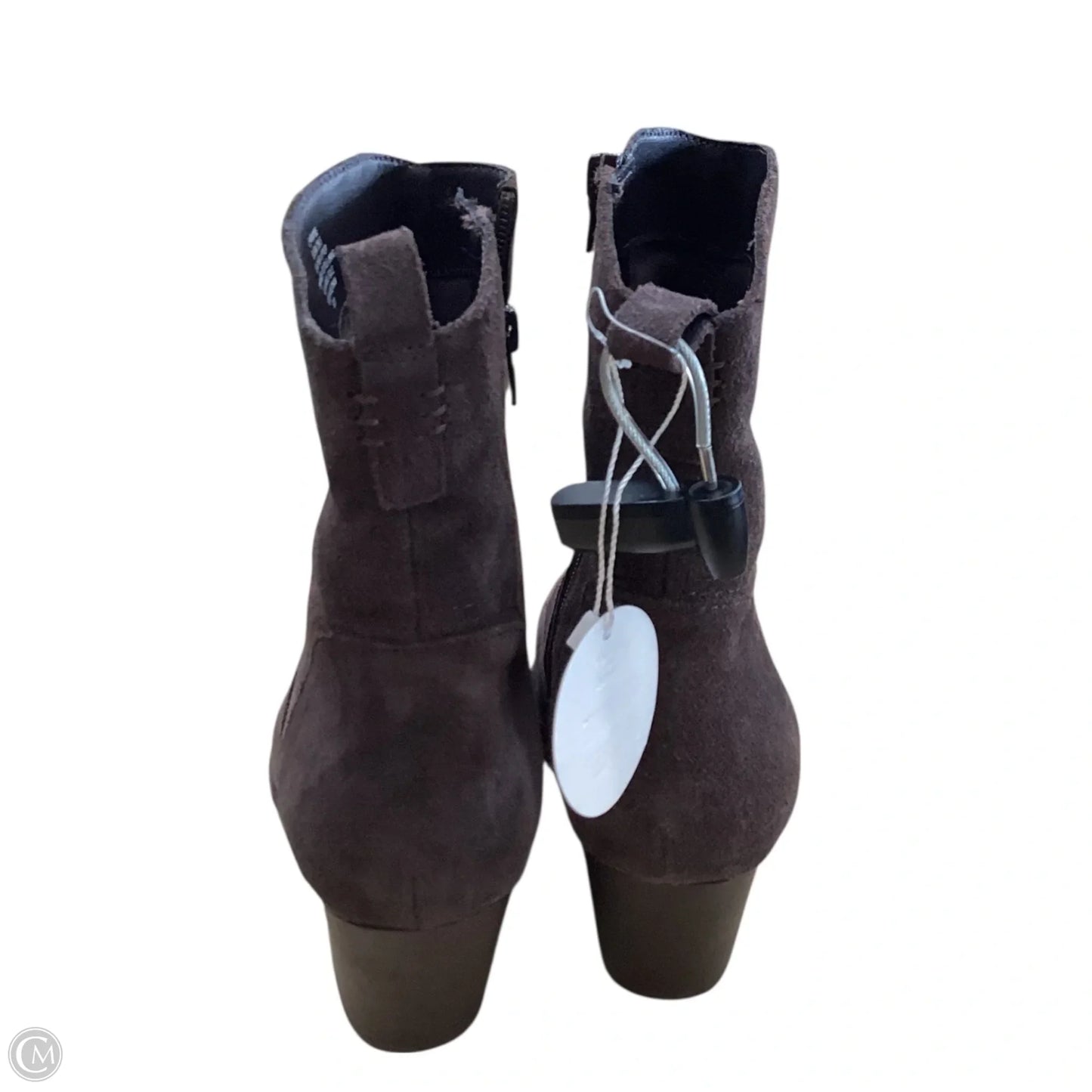 Boots Ankle Heels By Lucky Brand In Tan, Size: 8.5