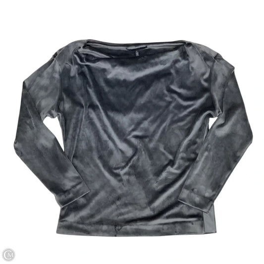 Top Long Sleeve By White House Black Market In Grey, Size: L