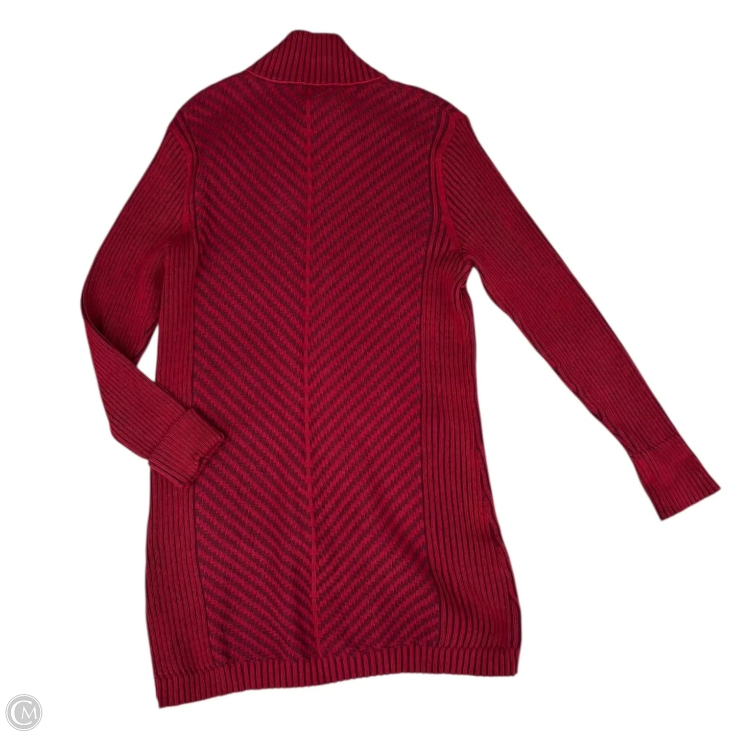 Cardigan By Eddie Bauer In Red, Size: Xl