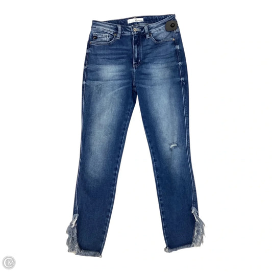 Jeans Boot Cut By Kancan In Blue Denim, Size: 6
