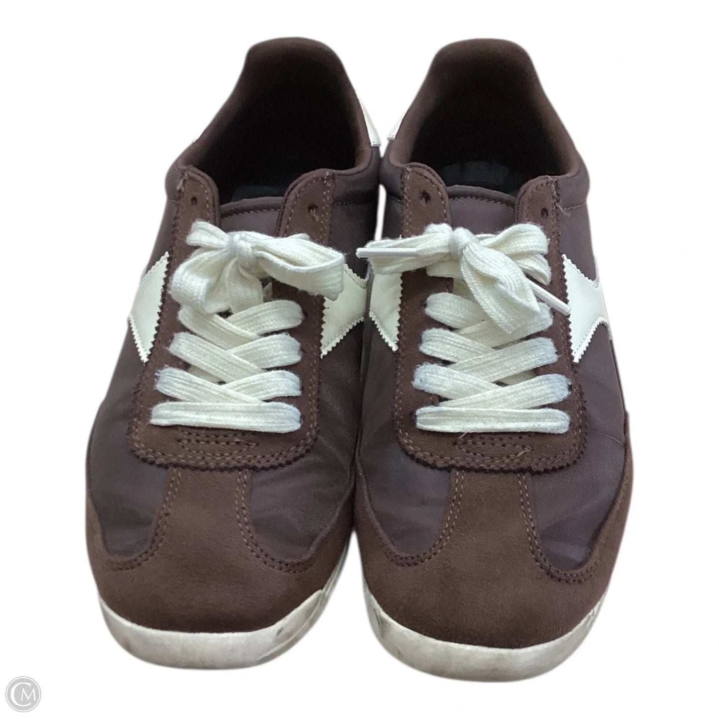 Shoes Sneakers By Universal Thread In Brown & White, Size: 9