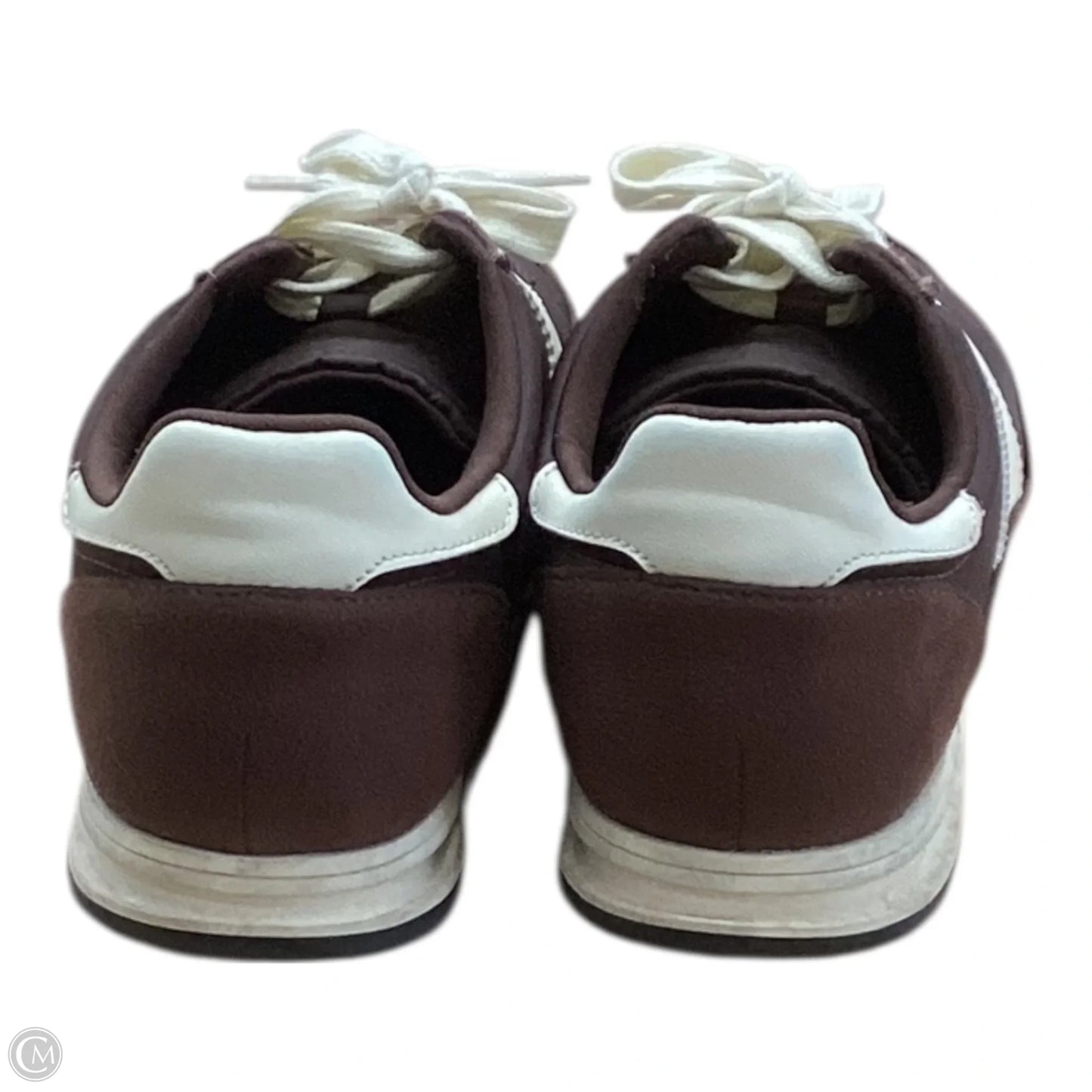 Shoes Sneakers By Universal Thread In Brown & White, Size: 9