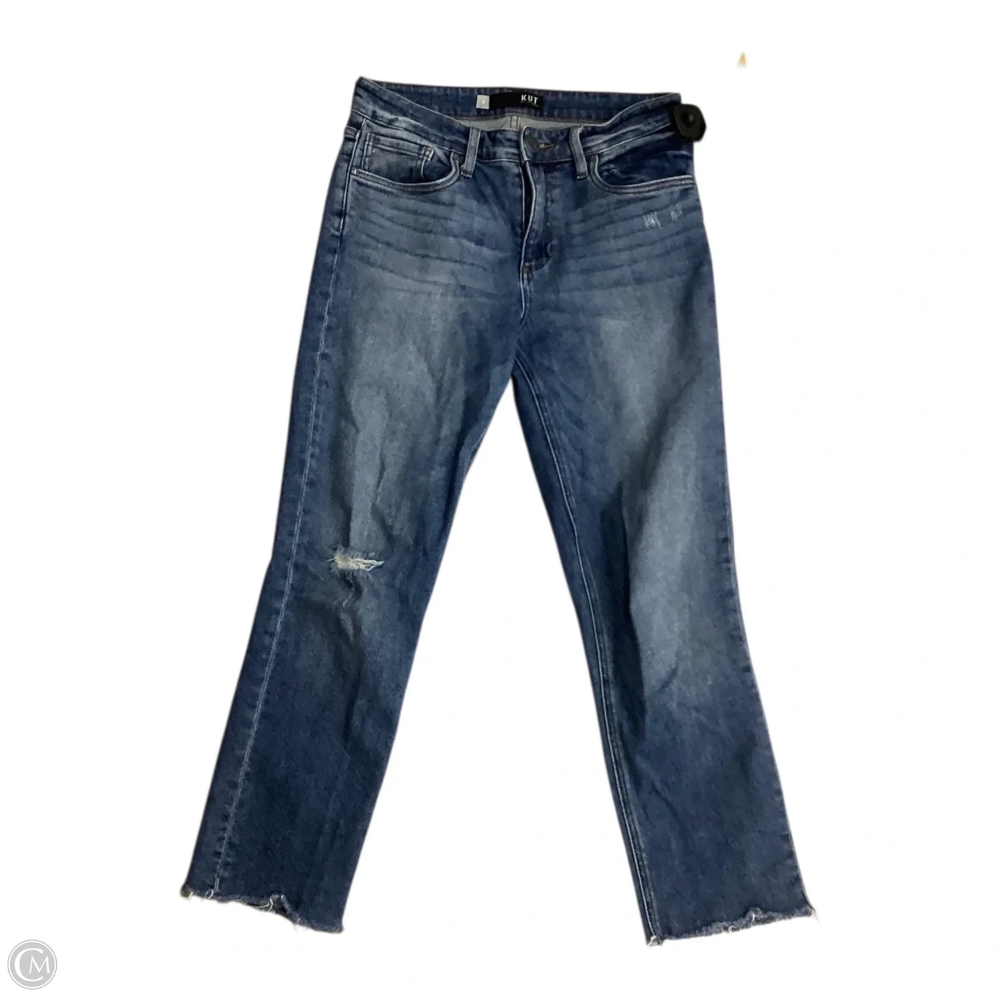 Jeans Boot Cut By Kut In Blue Denim, Size: 2