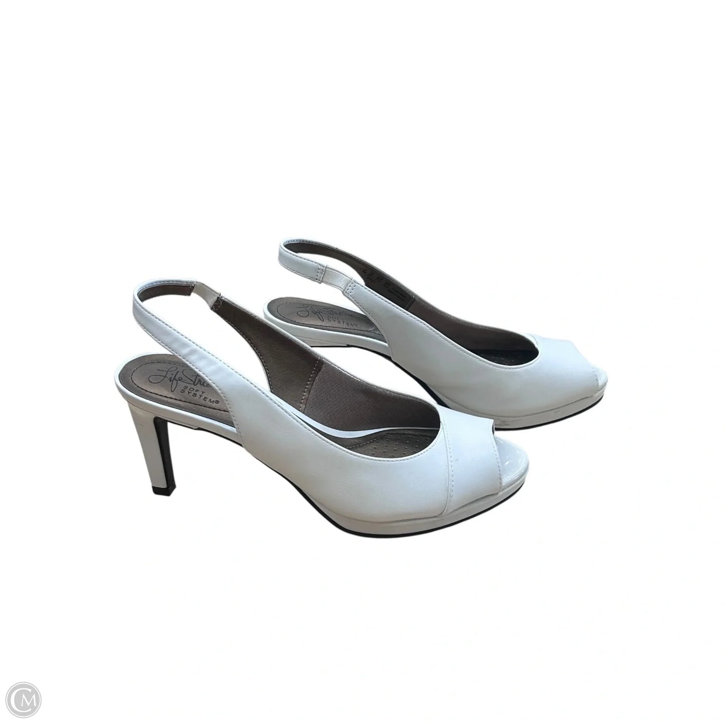 Shoes Heels Stiletto By Life Stride In White, Size: 7.5