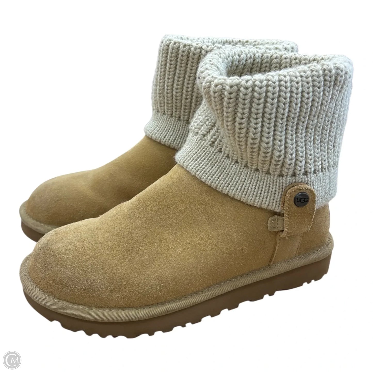 Boots Designer By Ugg In Tan, Size: 7