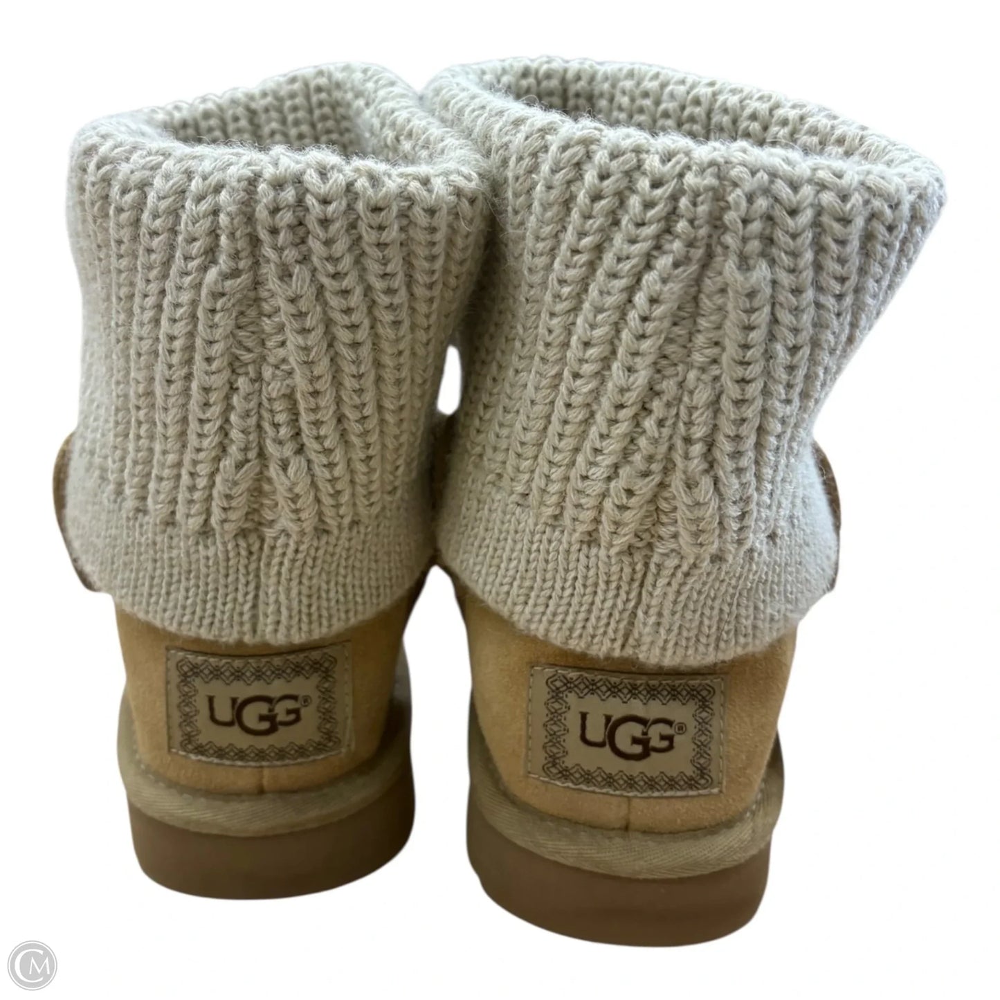 Boots Designer By Ugg In Tan, Size: 7