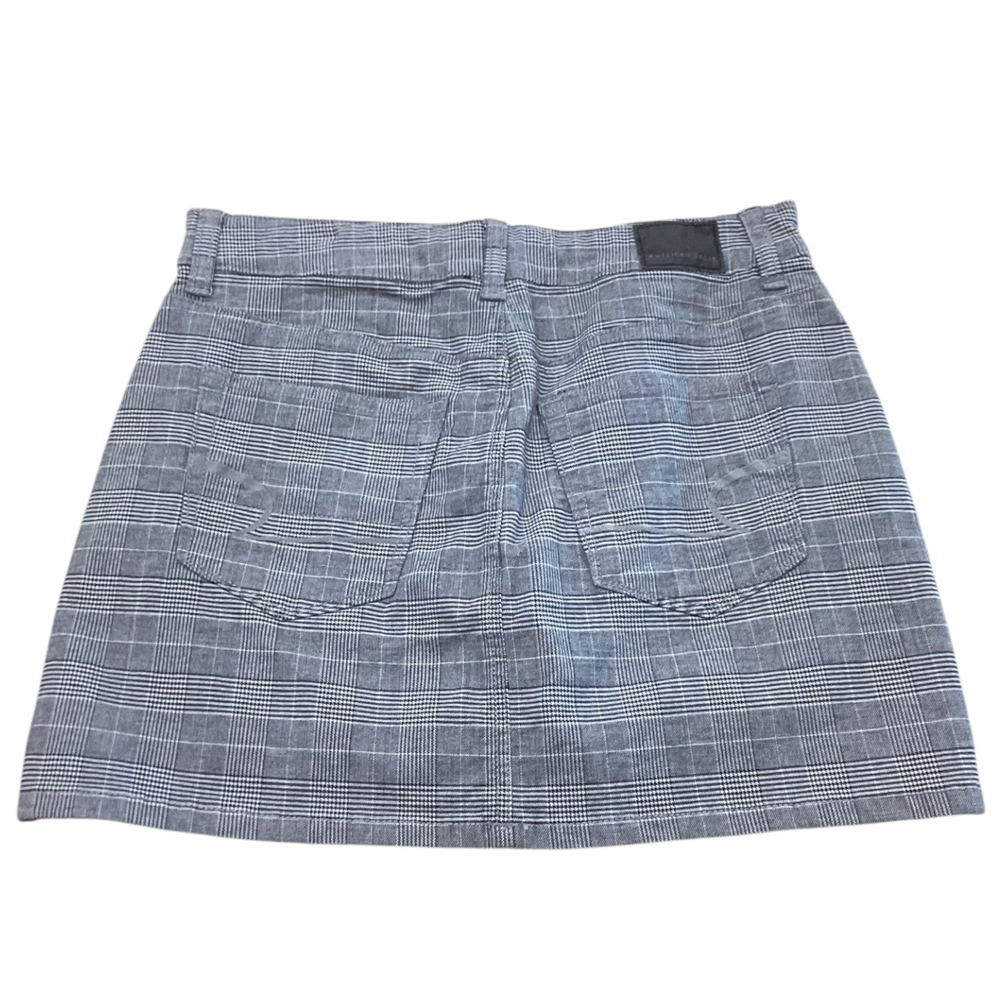 Skirt Mini & Short By American Eagle In Plaid Pattern, Size: 4