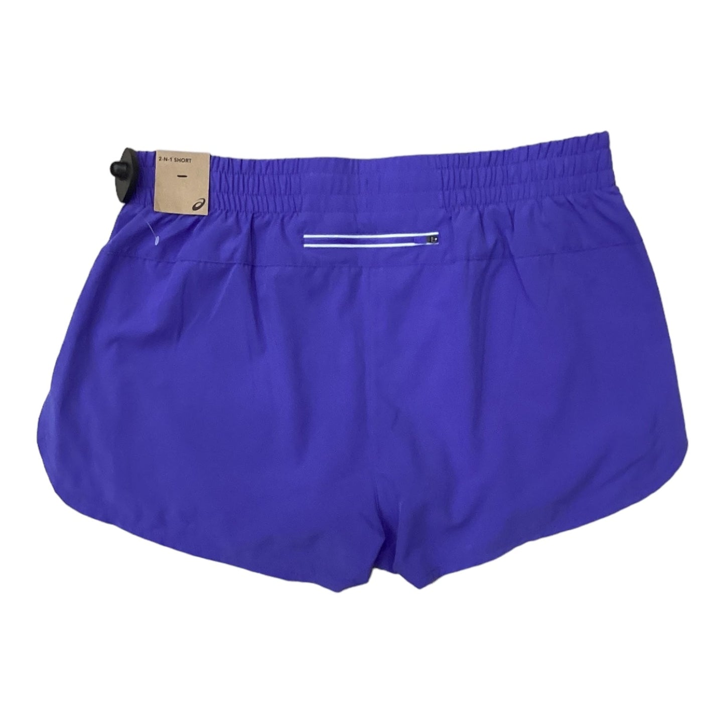 Athletic Shorts By Asics In Purple, Size: Xl