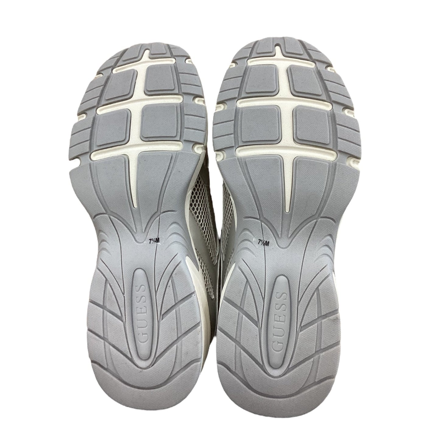 Grey Shoes Athletic Guess, Size 7.5