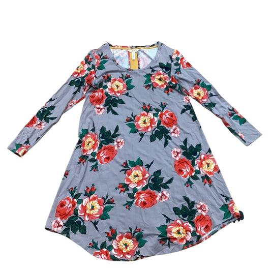 Dress Designer By Matilda Jane In Floral Print, Size: S