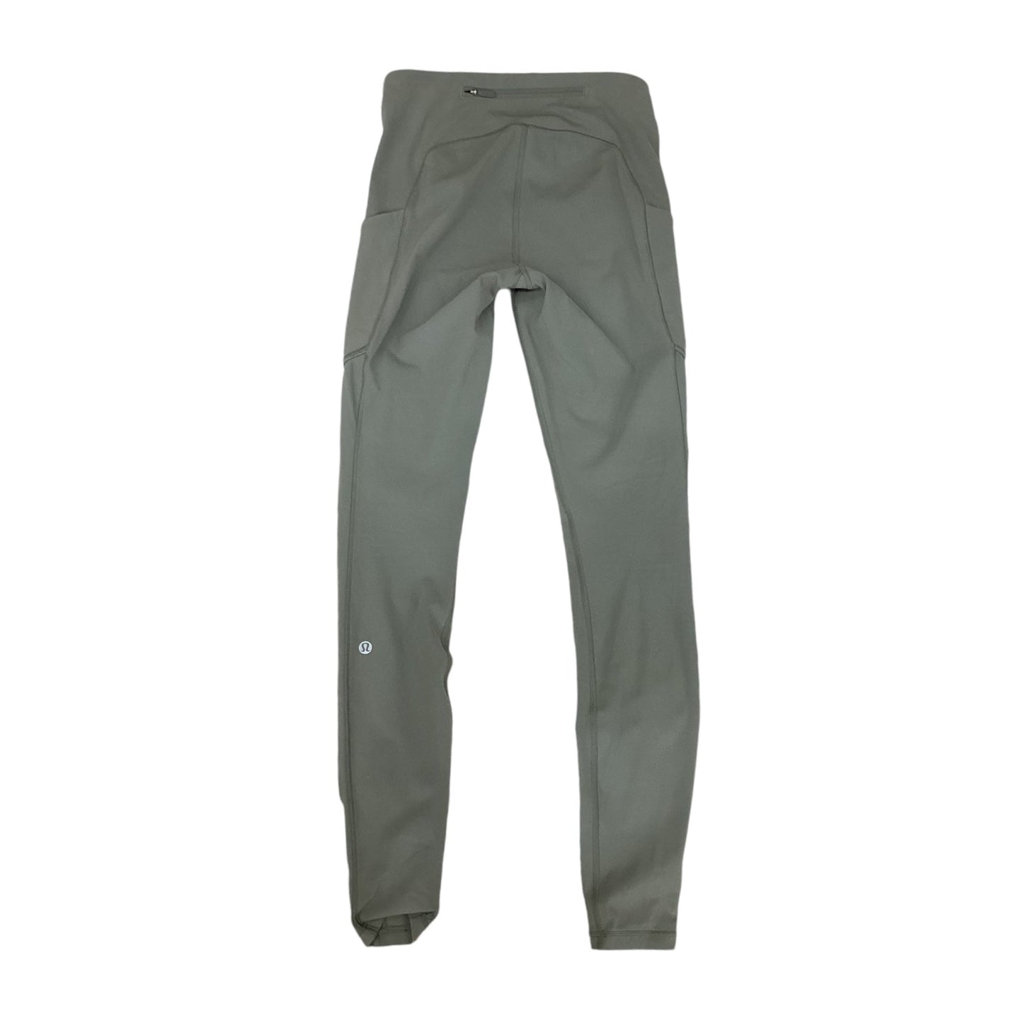 Athletic Capris By Lululemon In Green, Size: S