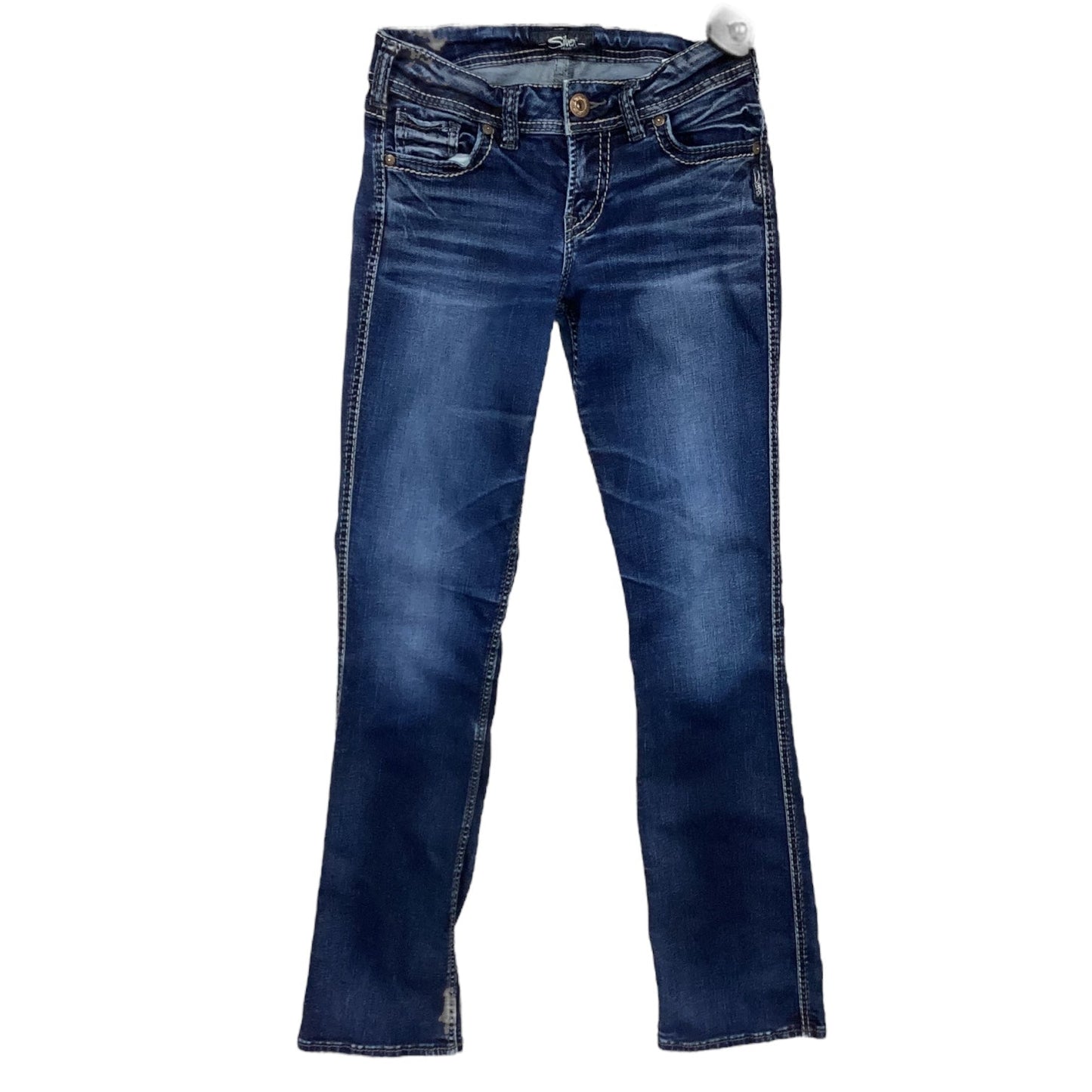 Jeans Designer By Silver In Blue Denim, Size: 4