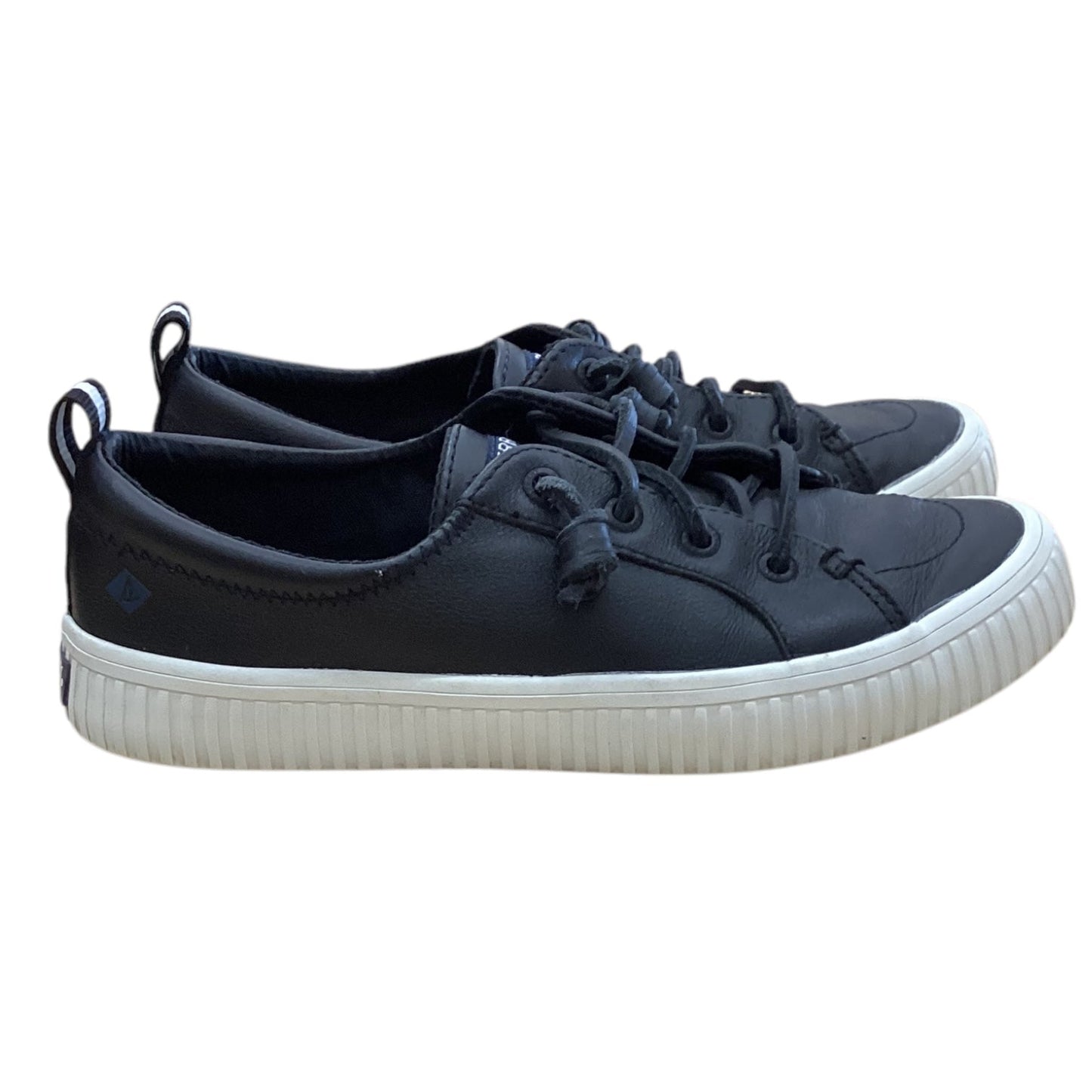 Shoes Sneakers By Sperry In Black, Size: 6