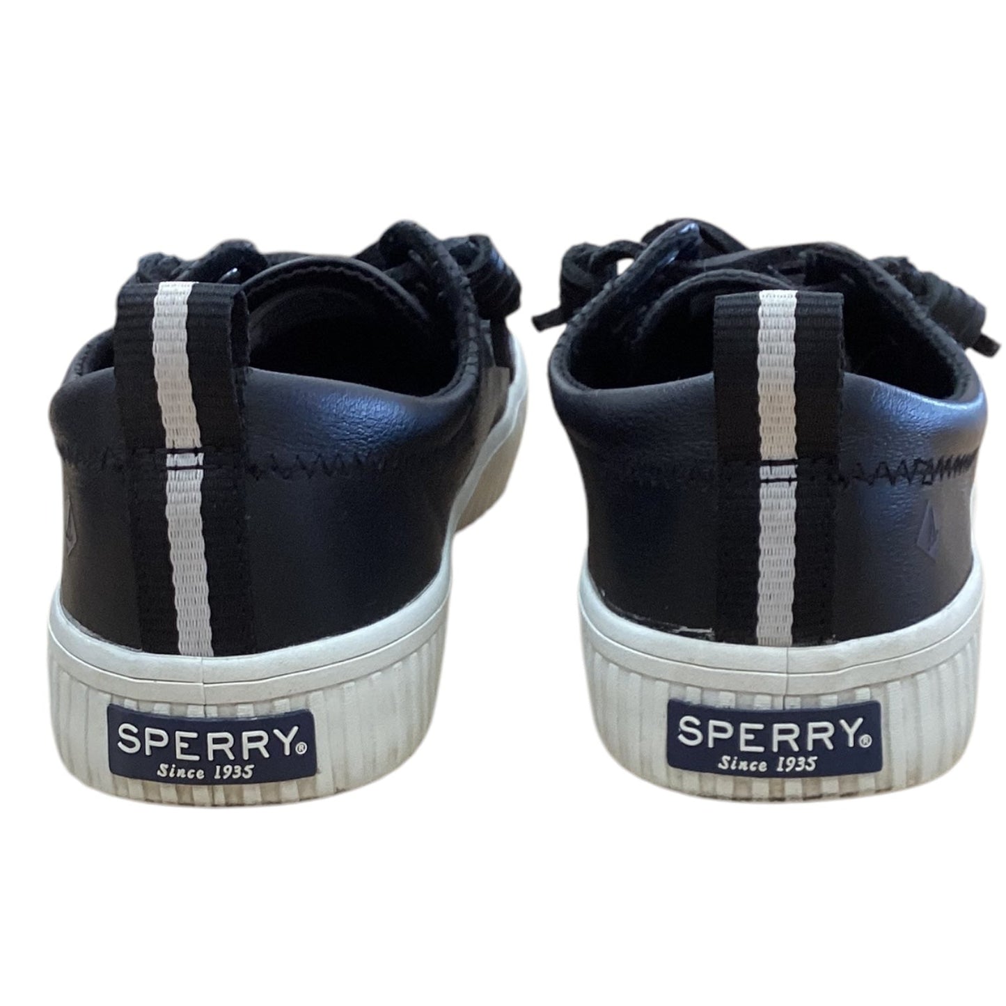 Shoes Sneakers By Sperry In Black, Size: 6