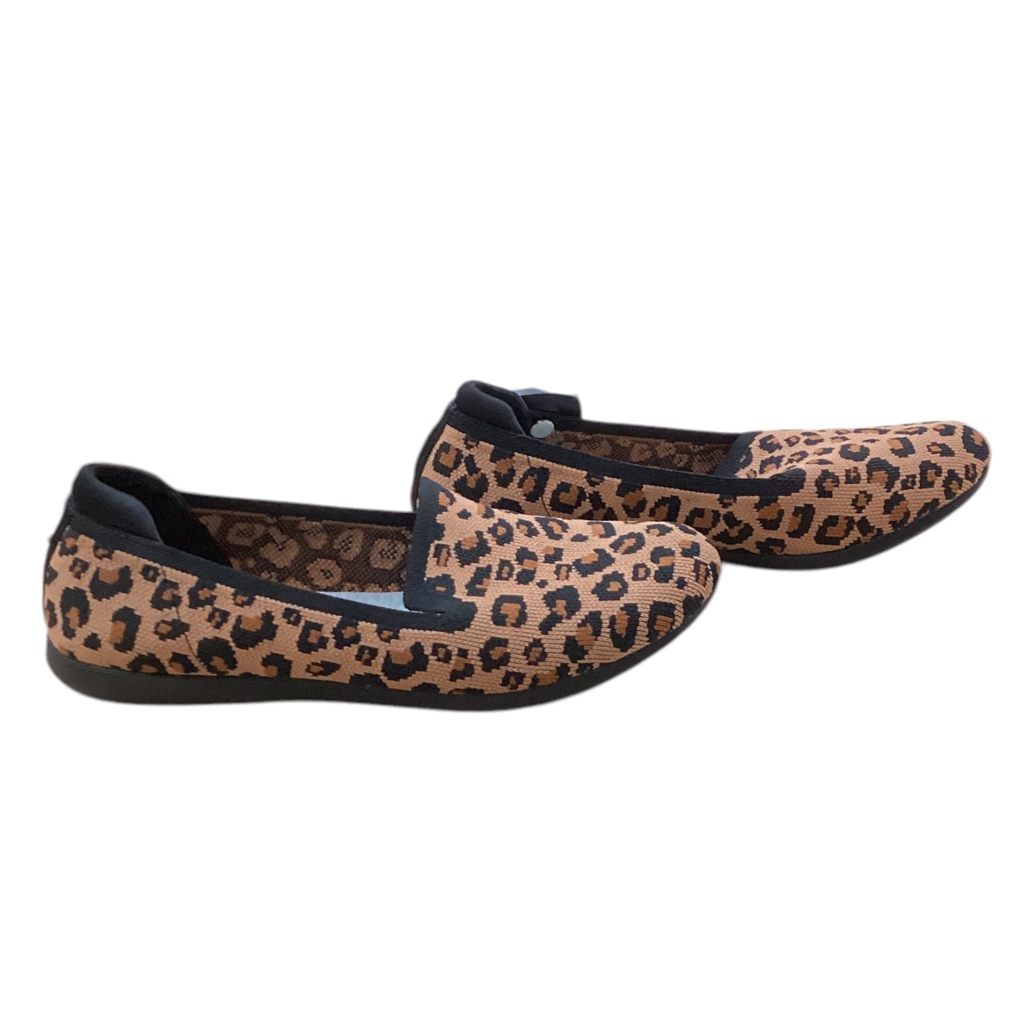 Shoes Flats By Clarks In Animal Print, Size: 8