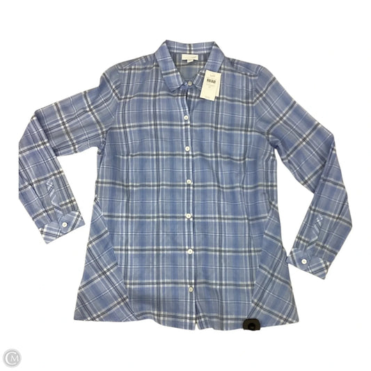 Top Long Sleeve By J. Jill In Blue, Size: S