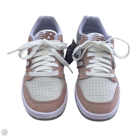 Shoes Sneakers By New Balance In Cream & Pink, Size: 7