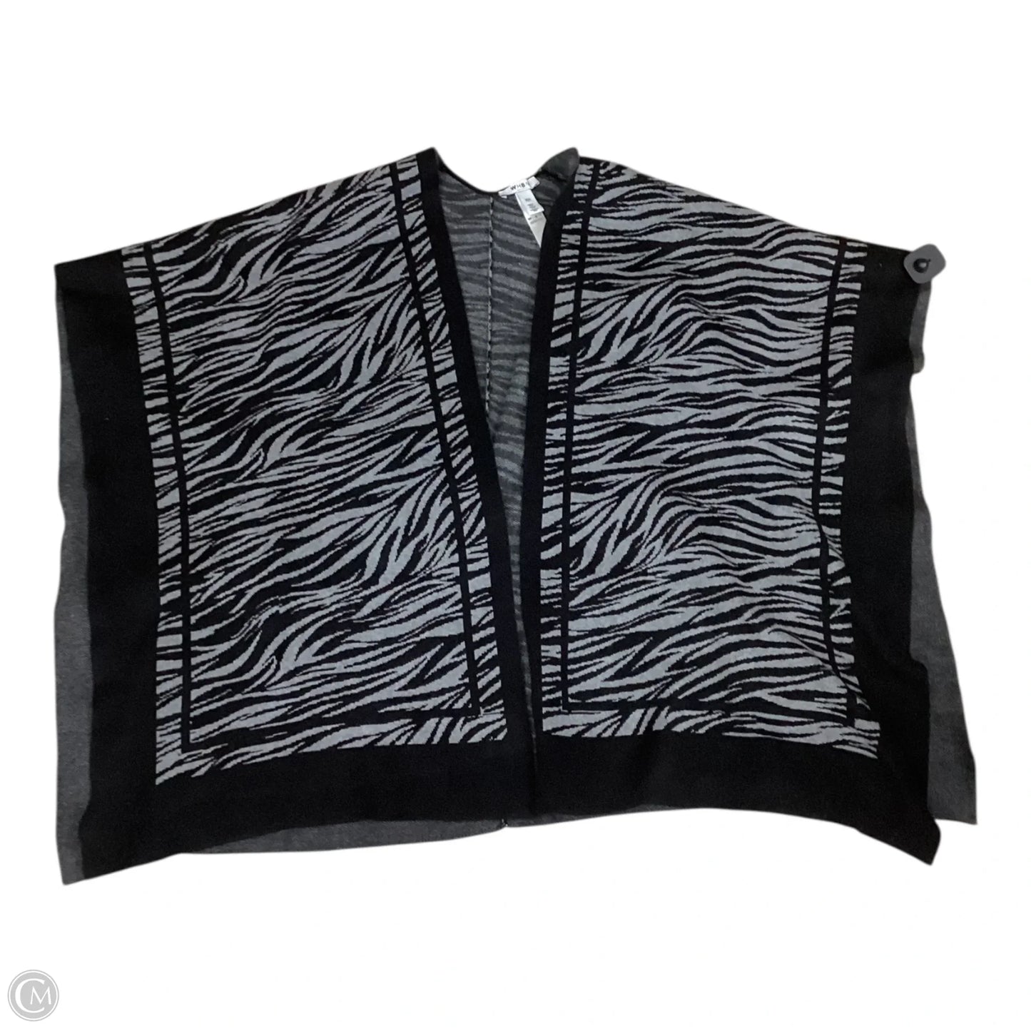 Shawl By White House Black Market In Zebra Print, Size: XS/S