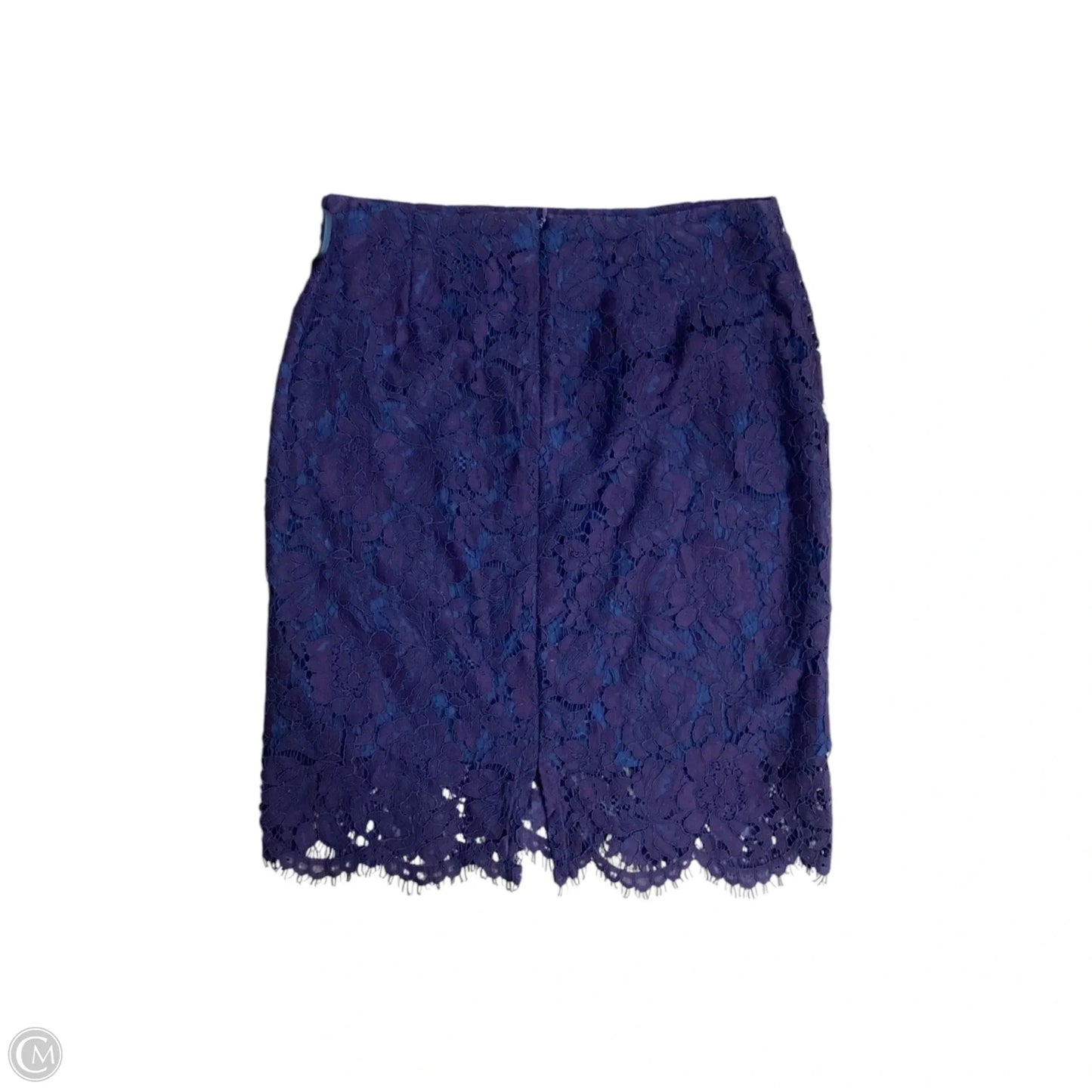 Skirt Midi By Banana Republic In Purple, Size: 4