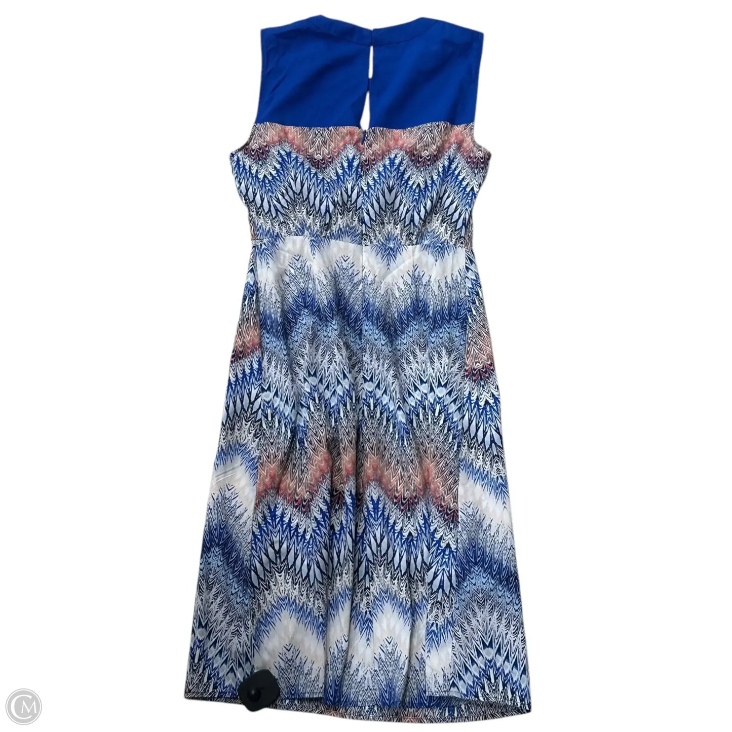 Dress Casual Midi By Bcbgmaxazria In Blue, Size: S