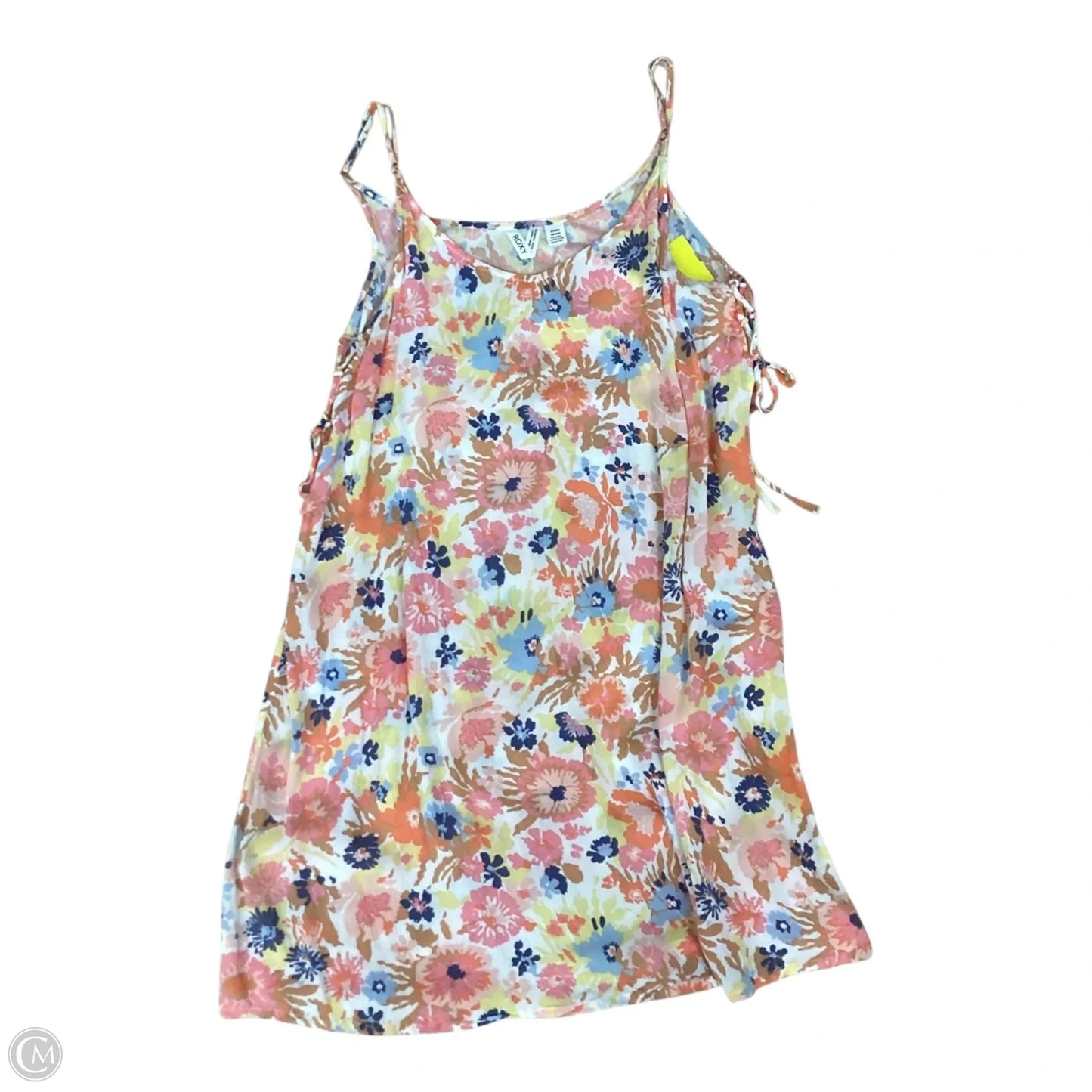 Swimwear Cover-up By Roxy In Floral Print, Size: Xl