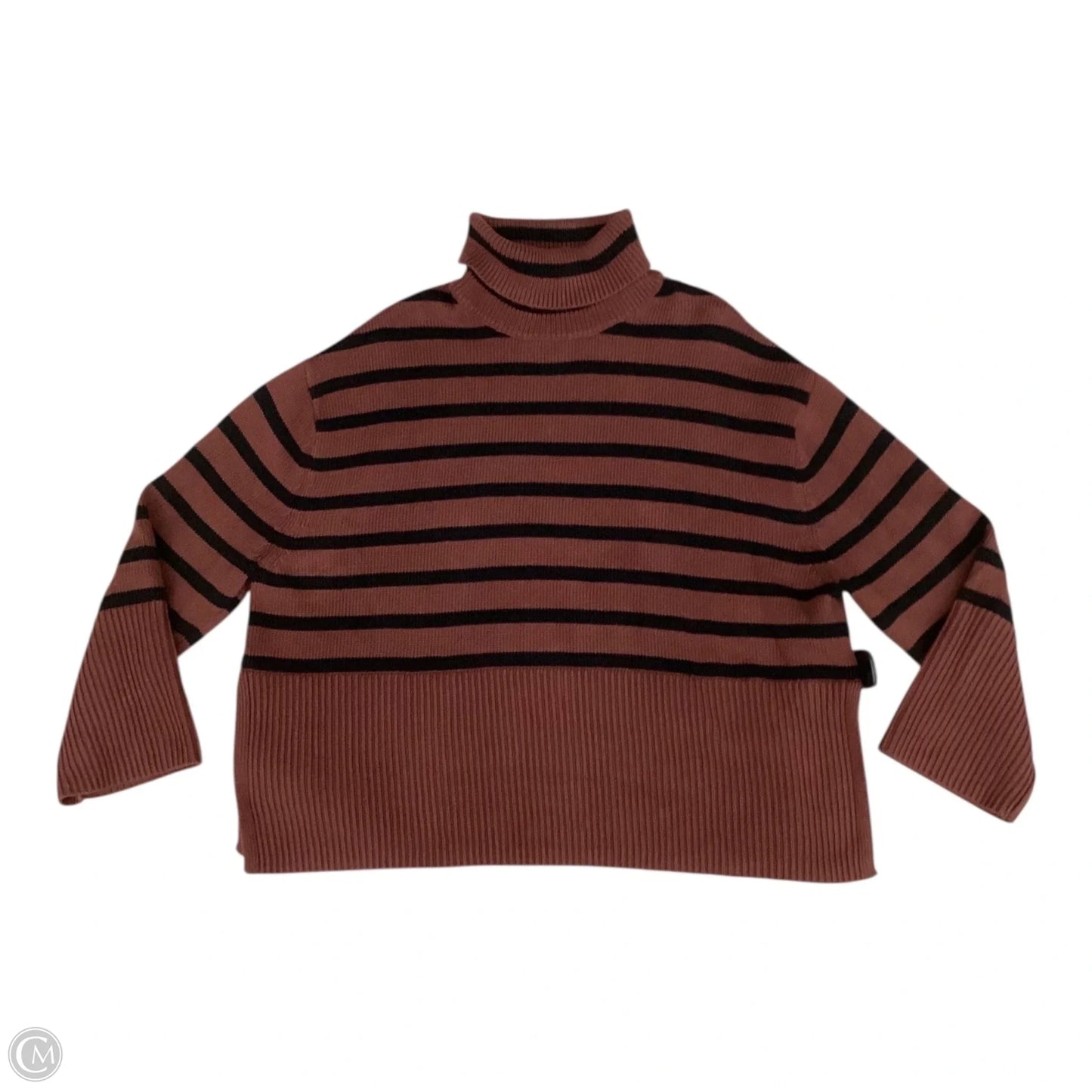Sweater By Gap In Black & Brown, Size: M