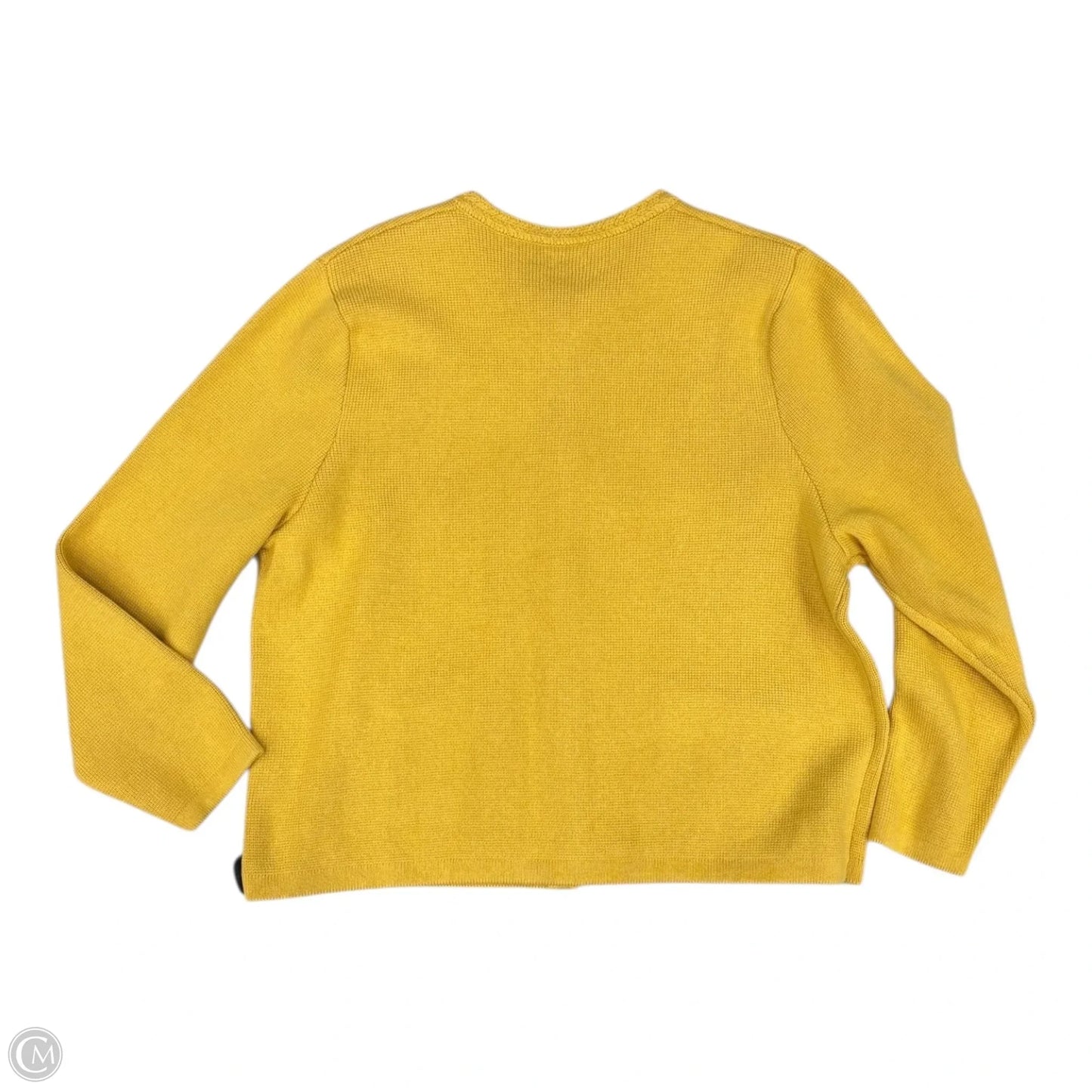 Cardigan By J. Crew In Yellow, Size: 2x