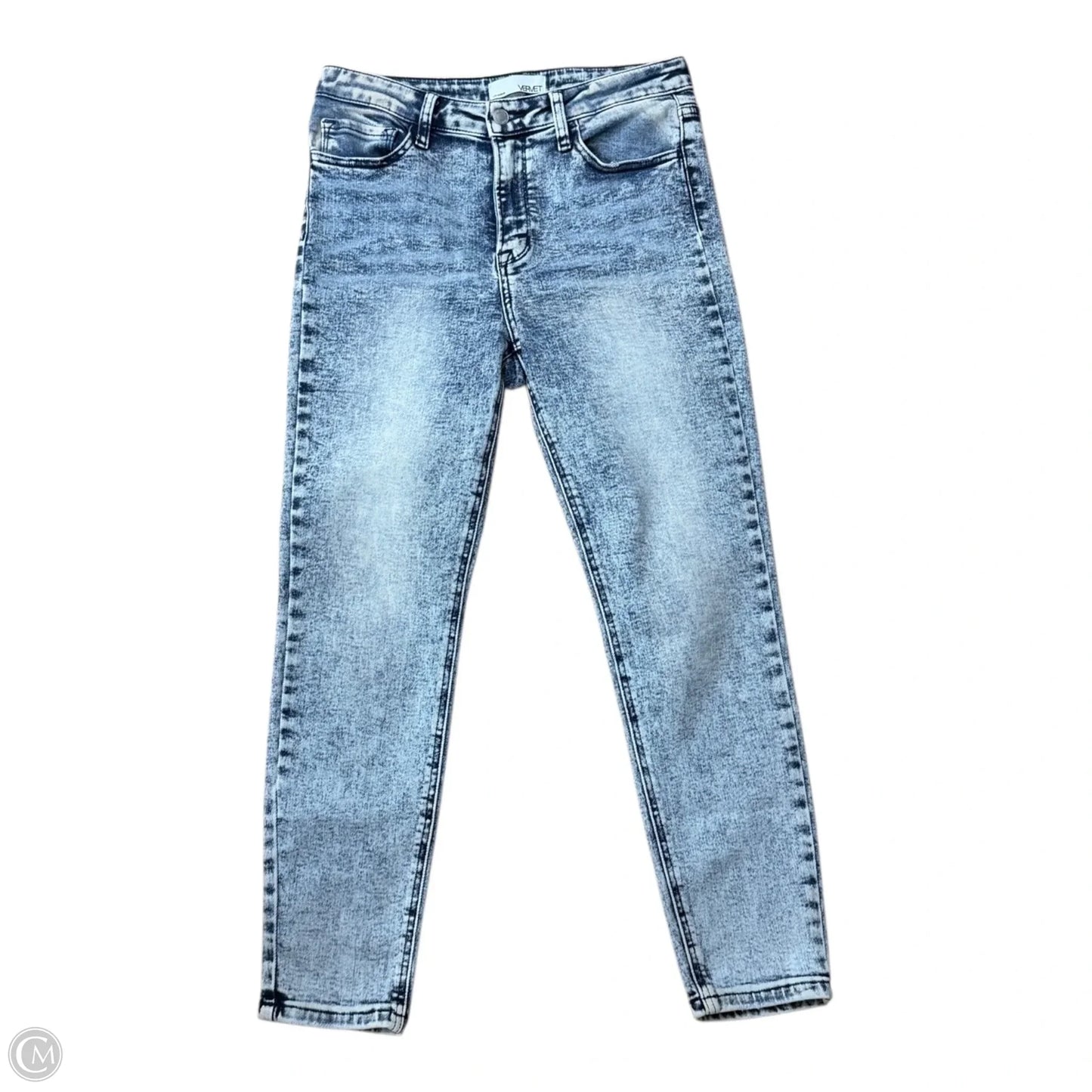 Jeans Straight By Vervet In Blue, Size: 6