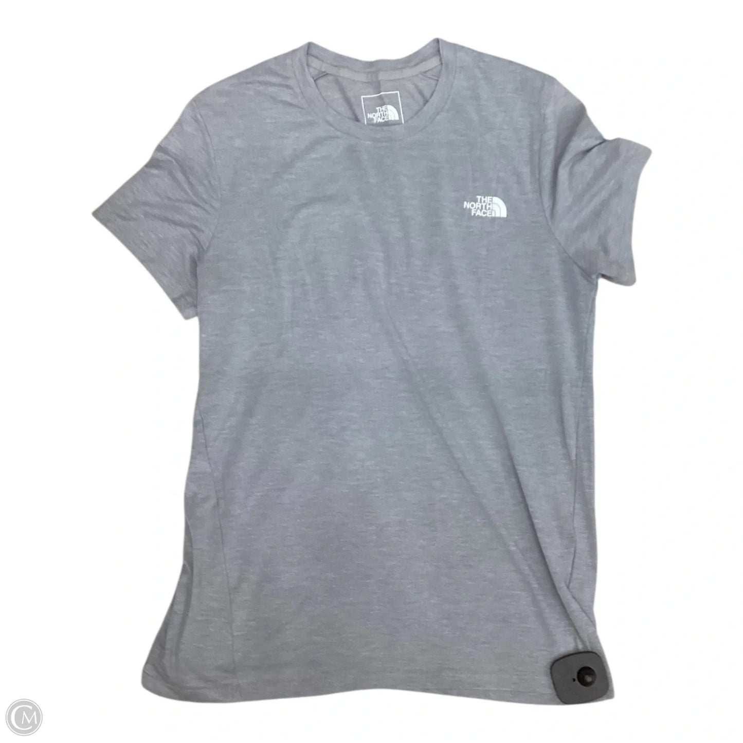 Athletic Top Short Sleeve By The North Face In Grey, Size: Xs