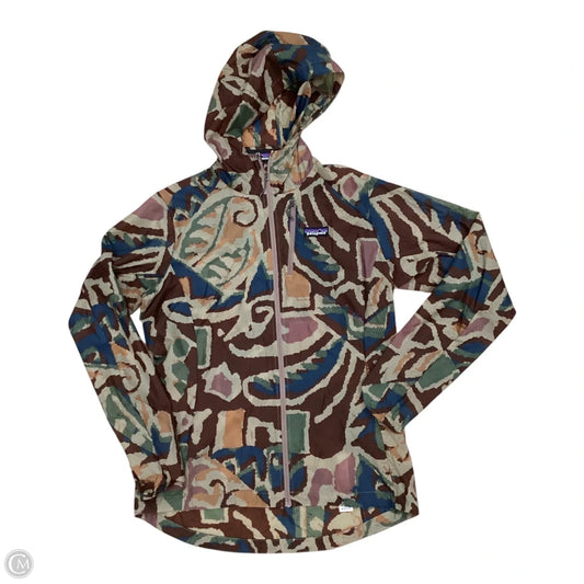 Blouse Ls By The North Face In Grey & Pink, Size:M