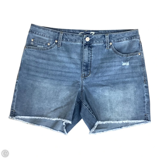Shorts By Seven 7 In Blue, Size: 14