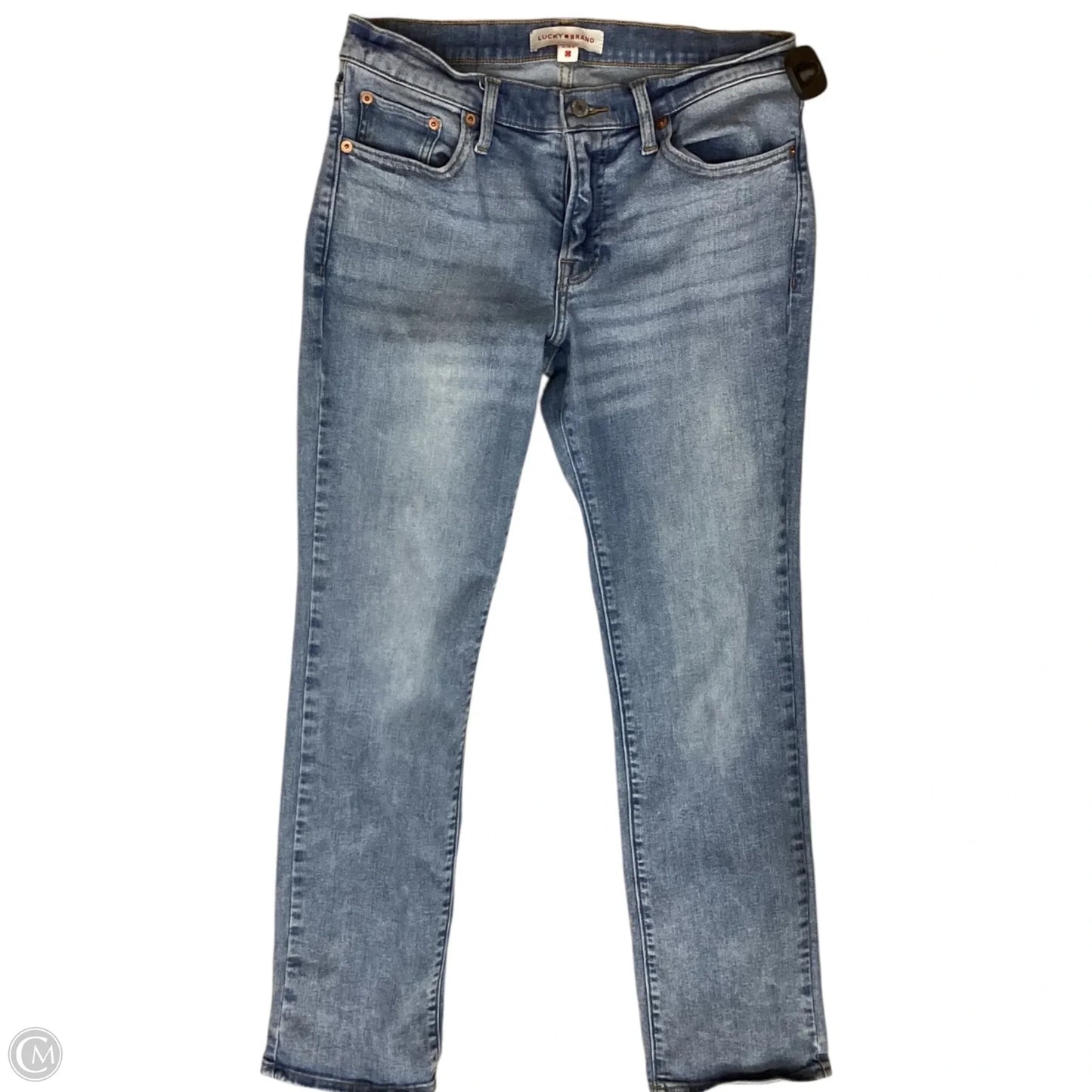 Jeans Straight By Lucky Brand In Blue, Size: 8