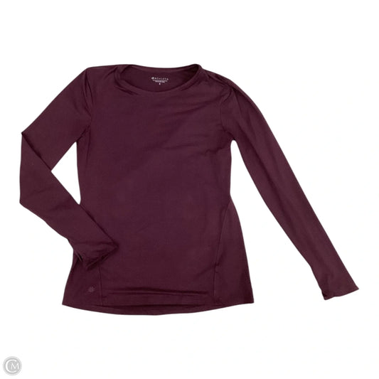 Top Long Sleeve By Athleta In Purple, Size: S