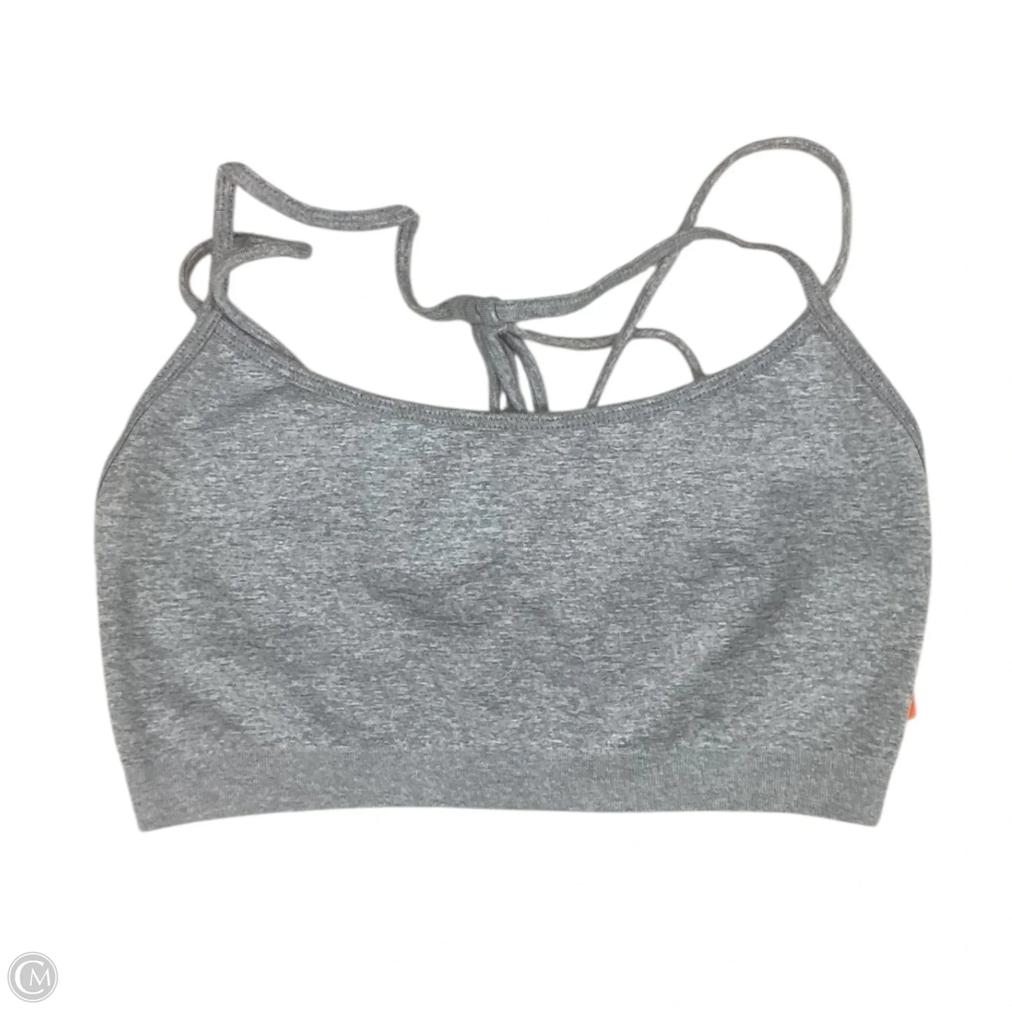 Athletic Bra By Fabletics In Grey, Size: M