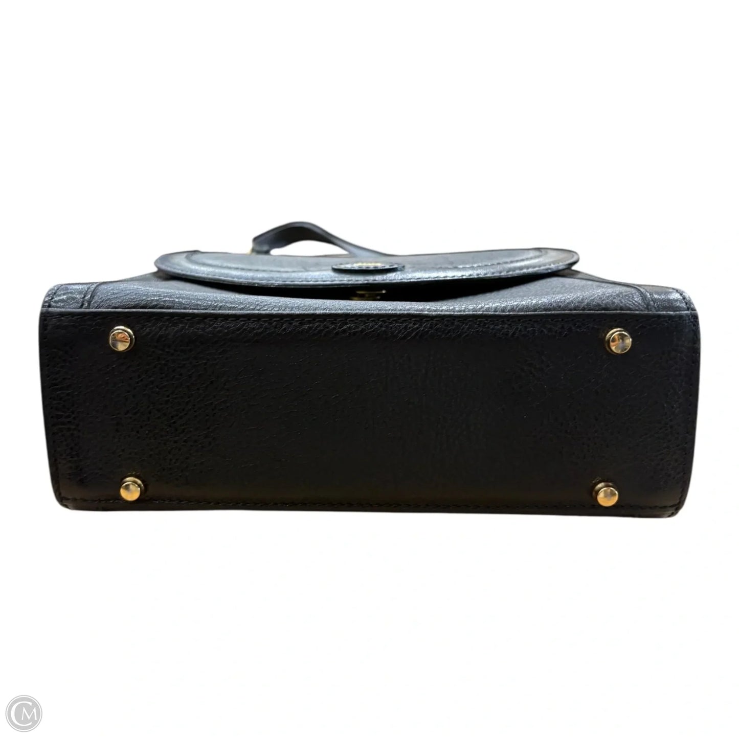 Handbag Leather By Bally, Size: Small