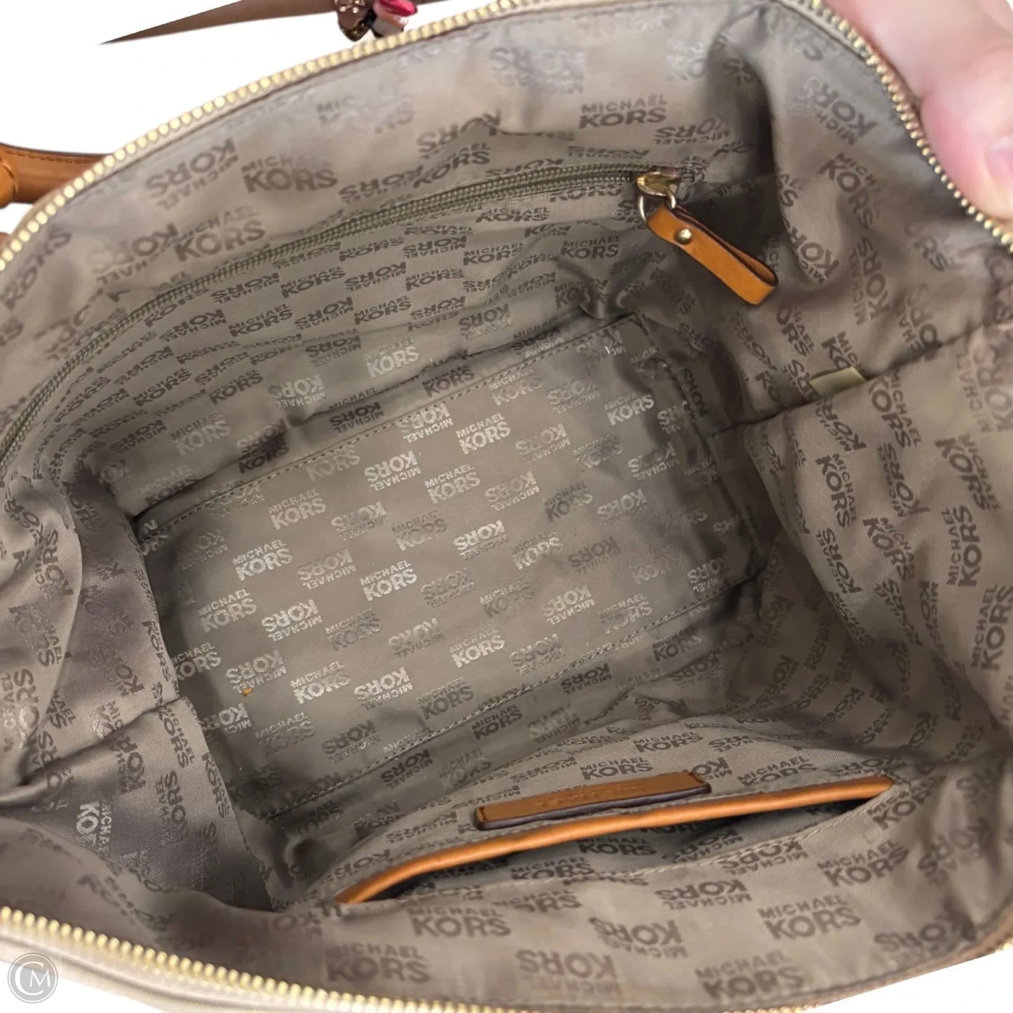 Handbag Designer By Michael Kors, Size: Medium