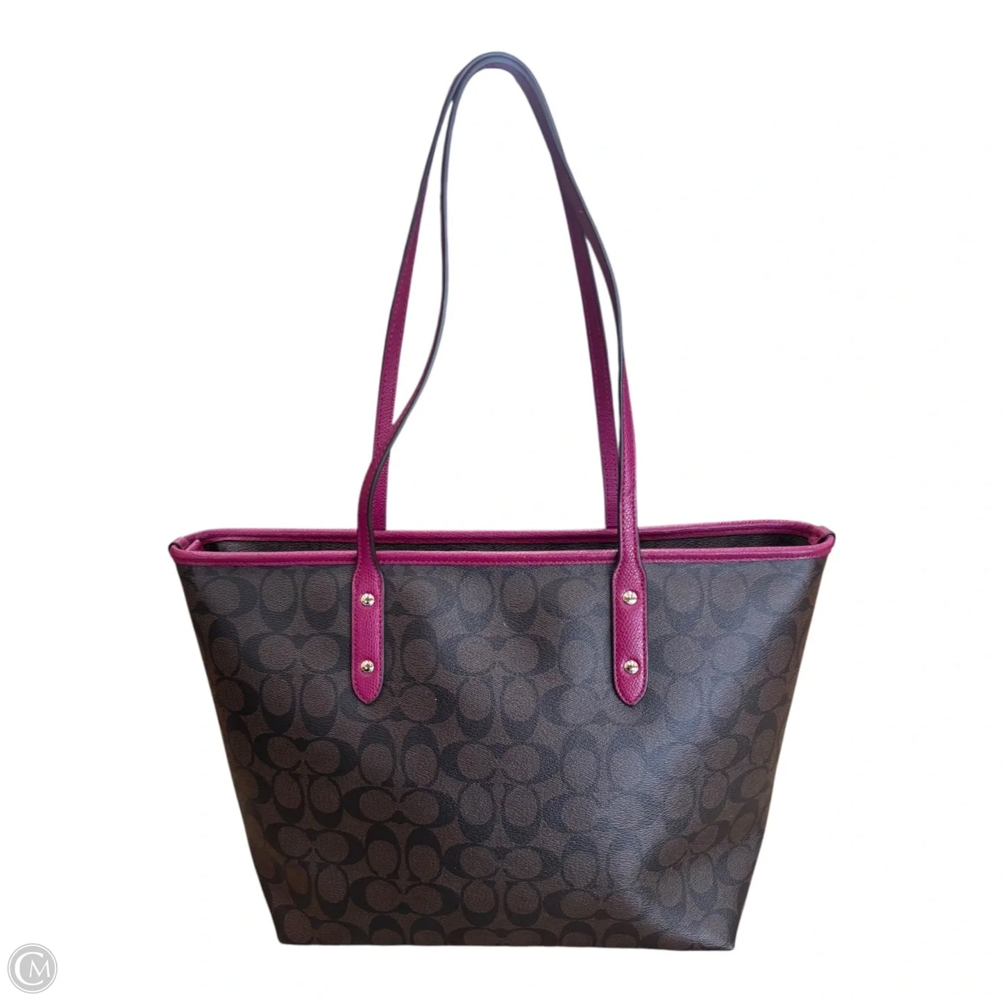 Handbag Designer By Coach, Size: Large