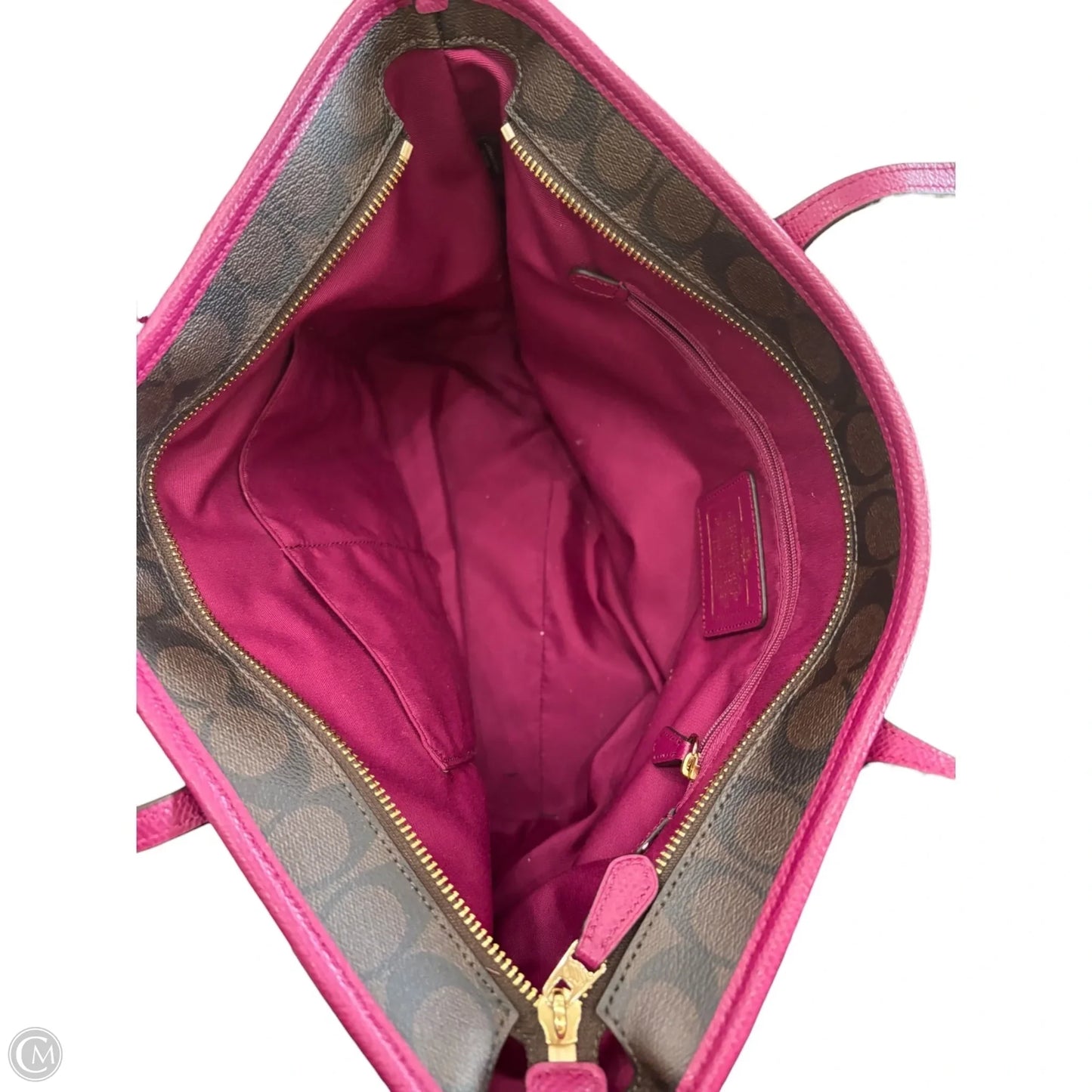 Handbag Designer By Coach, Size: Large