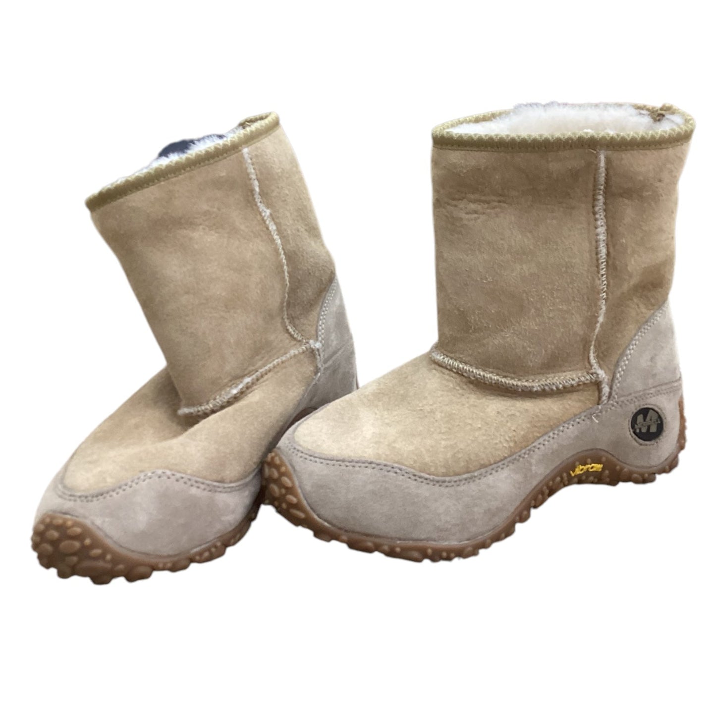 Boots Snow By Merrell In Tan, Size: 6