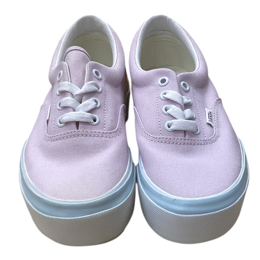 Shoes Athletic By Vans In Purple, Size: 7.5