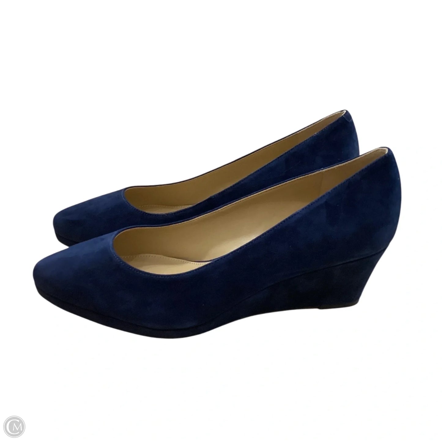Shoes Heels Block By Talbots In Navy, Size: 9.5