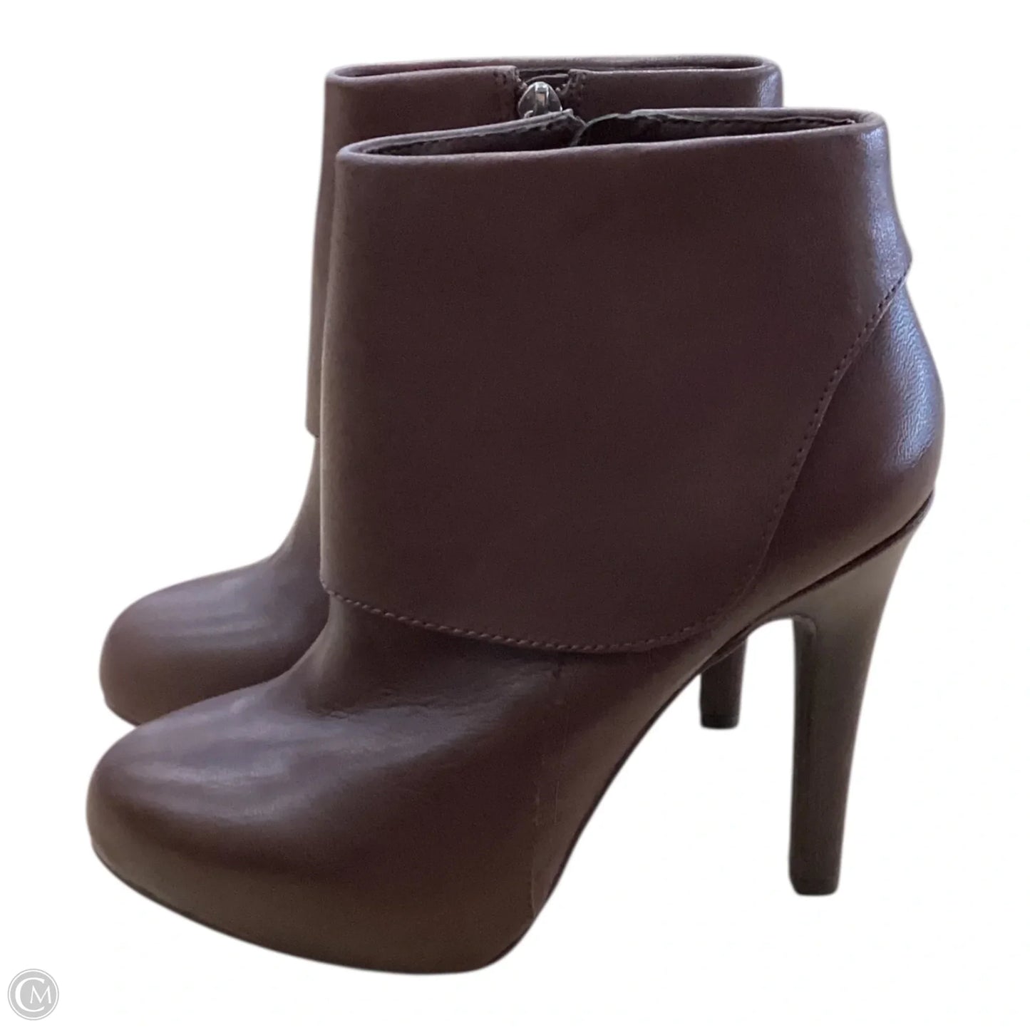 Boots Ankle Heels By Jessica Simpson In Brown, Size: 5.5